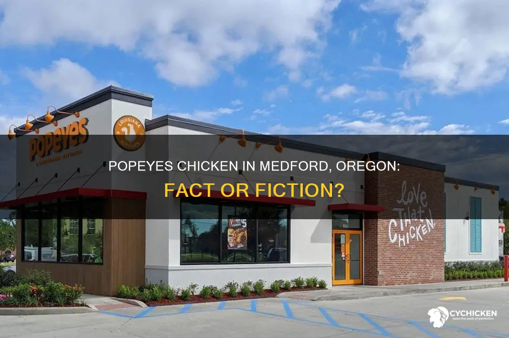 is there a popeyes chicken in medford oregon