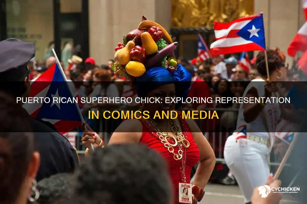 is there a puerto rican superhero chick