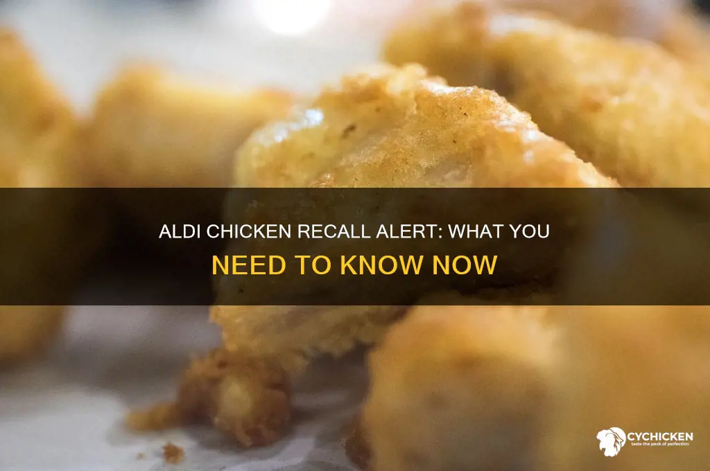 is there a recall on aldi chicken