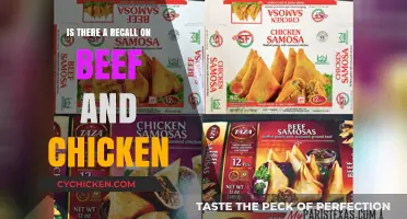 Beef and Chicken Recall Alert: What You Need to Know