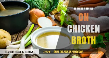 Latest Update: Chicken Broth Recall - What You Need to Know