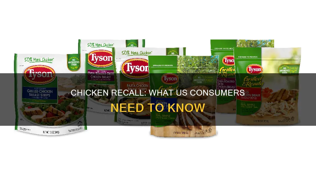 is there a recall on chicken in the united states