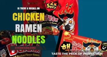 Chicken Ramen Noodles Recall Alert: What You Need to Know