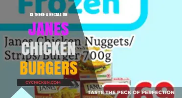 Janes Chicken Burgers Recall Alert: What You Need to Know