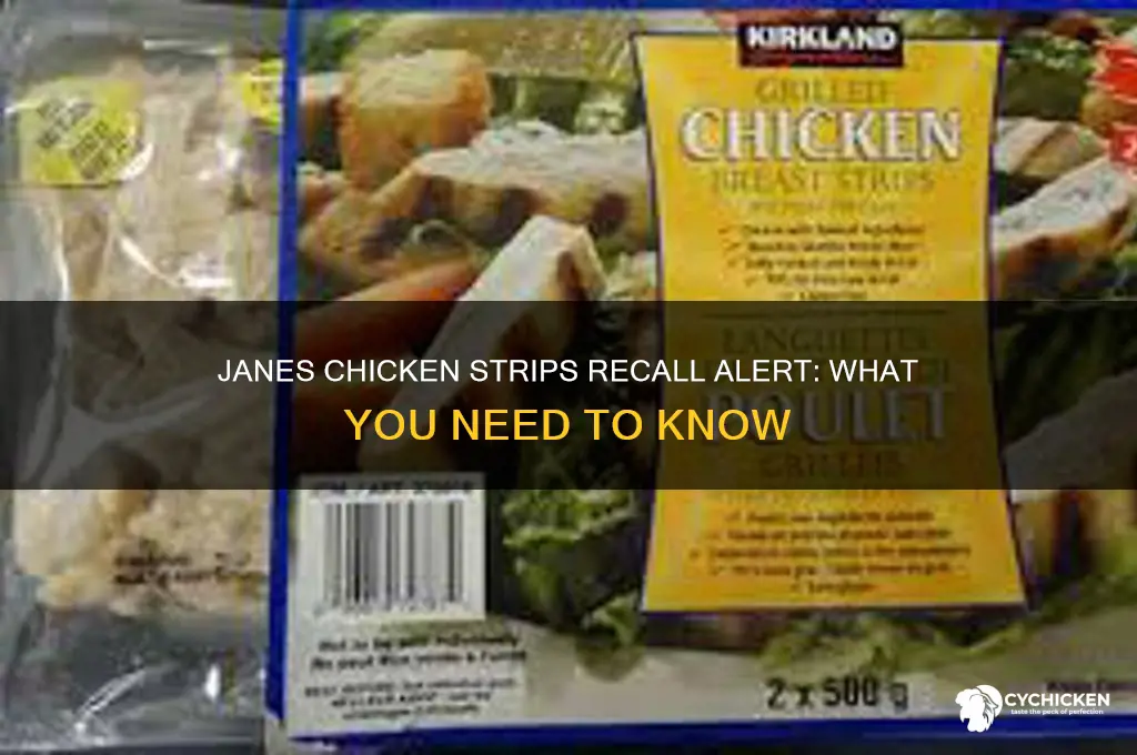 is there a recall on janes chicken strips