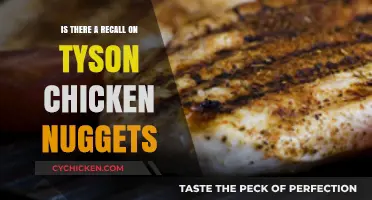Tyson Chicken Nuggets Recall Alert: What You Need to Know