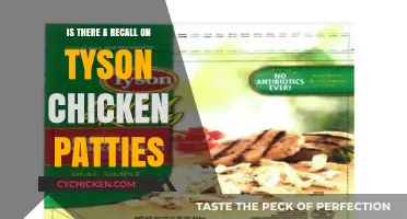 Tyson Chicken Patties Recall Alert: What You Need to Know