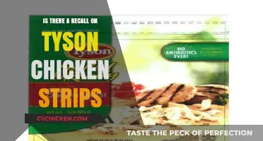 Tyson Chicken Strips Recall Alert: What You Need to Know
