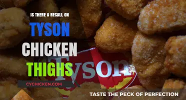 Tyson Chicken Thighs Recall Alert: What You Need to Know