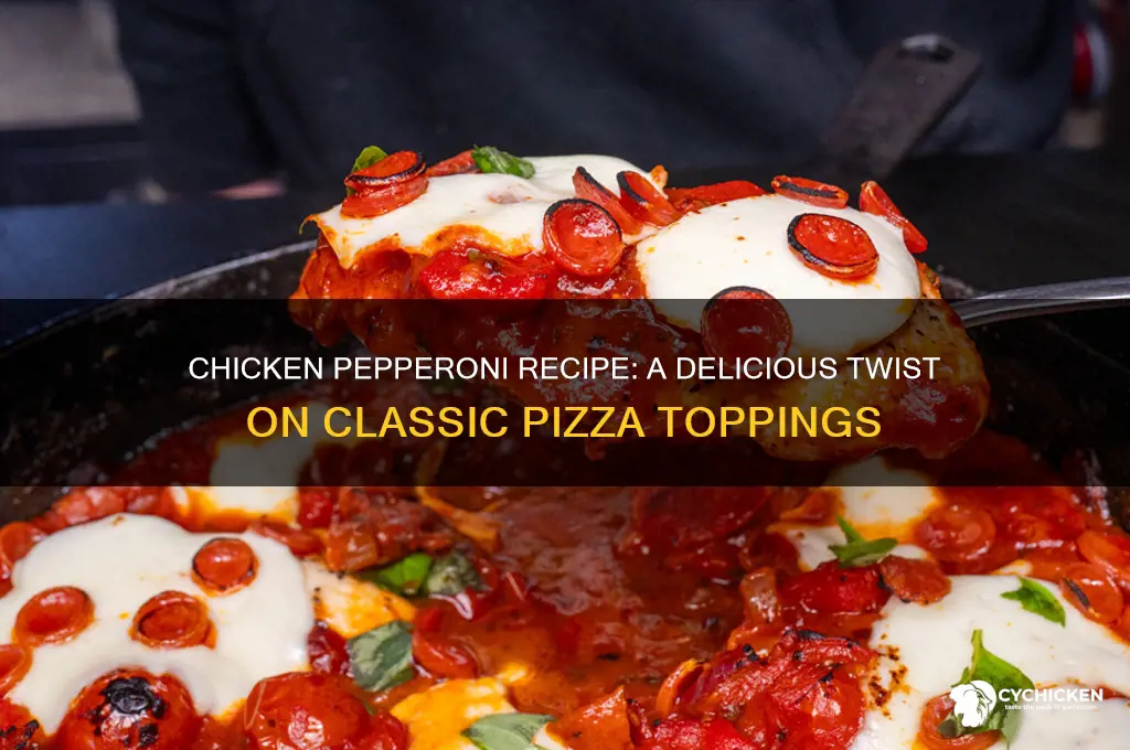 is there a recipe for chicken pepperoni