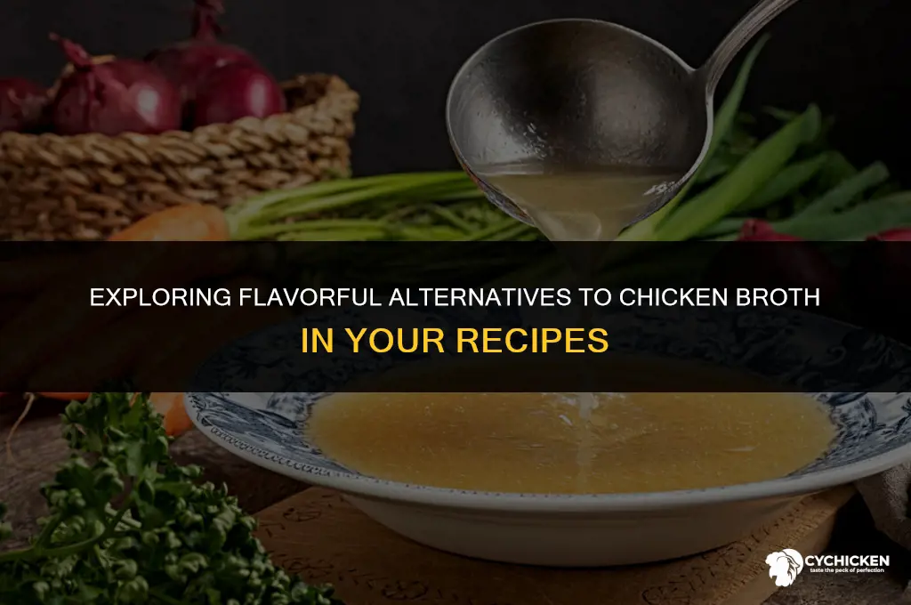 is there a substitute for chicken broth