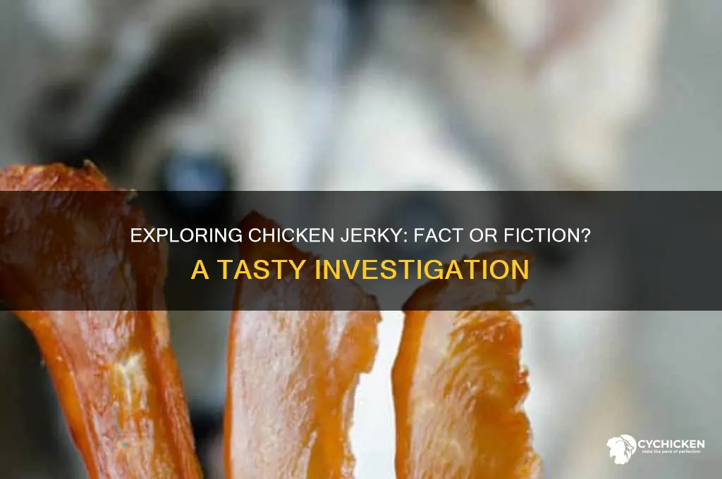 is there a such thing as chicken jerkey