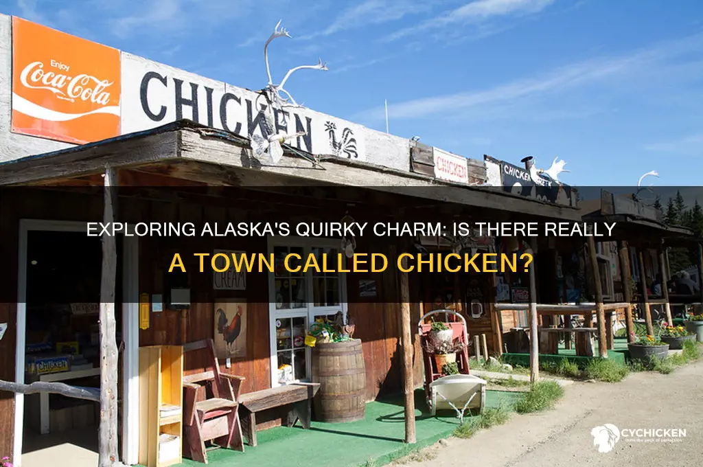 is there a town in alaska called chicken