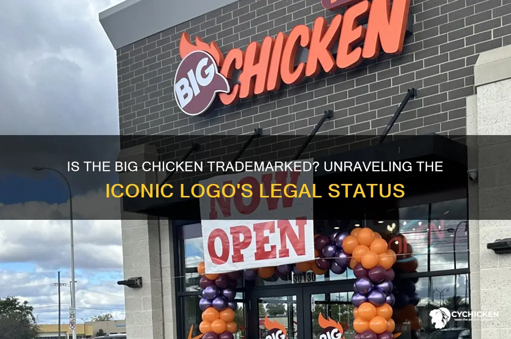 is there a trademark on the big chicken