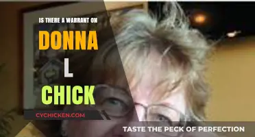Is There an Active Warrant for Donna L. Chick?