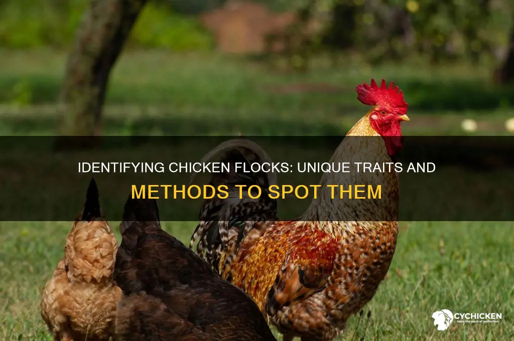 is there a way identify chicken flocks