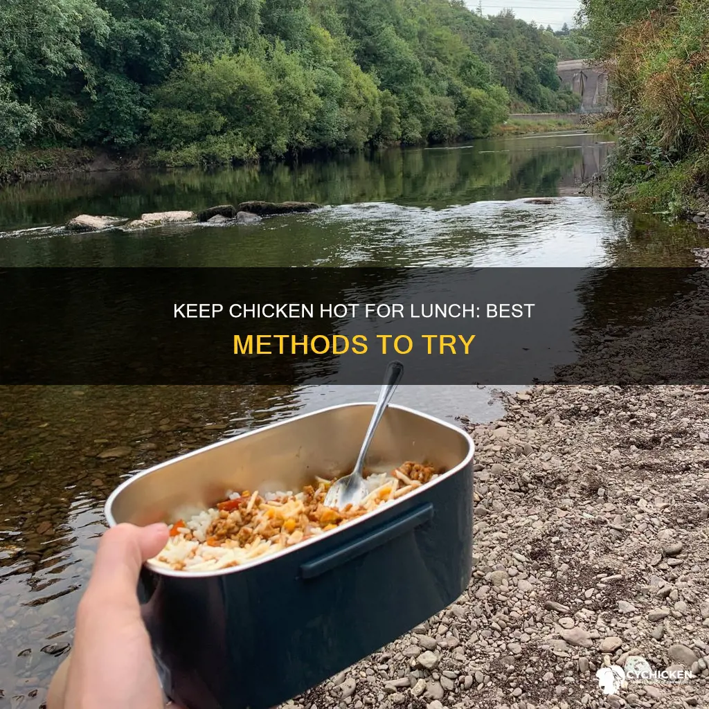 is there a way to keep chicken hot for lunch