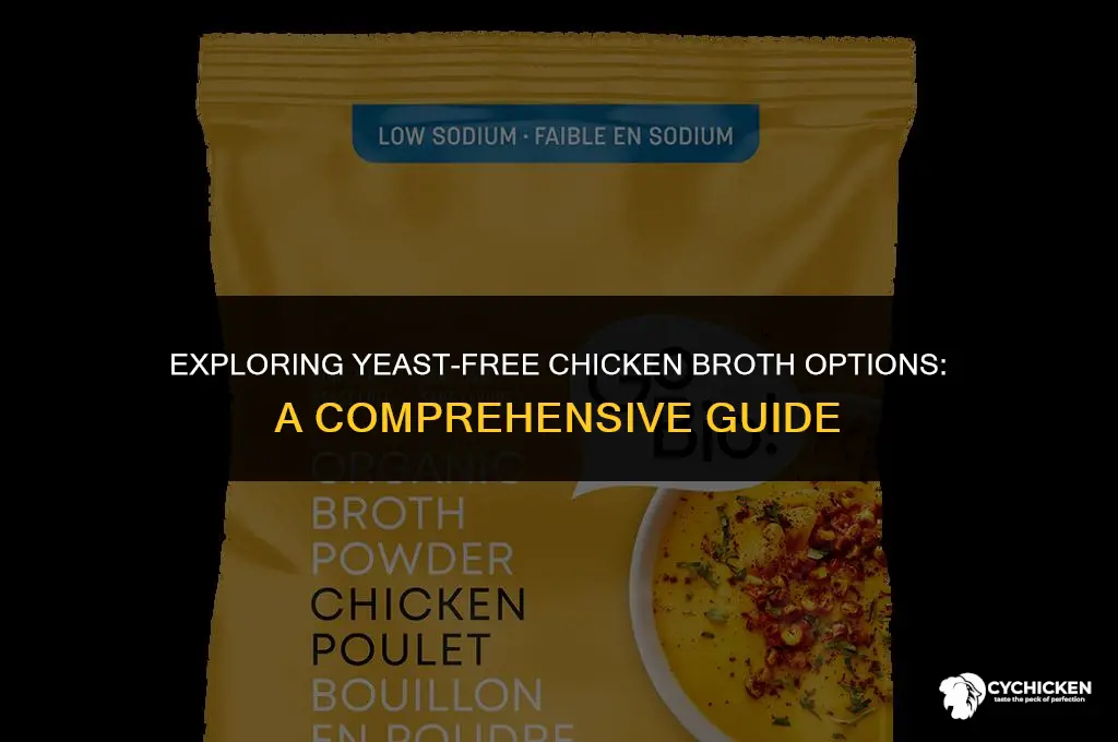 is there a yeast free chicken broth