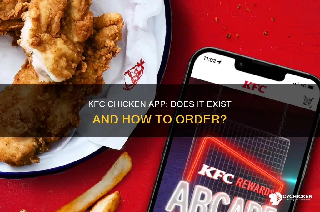 is there an app for kfc chicken