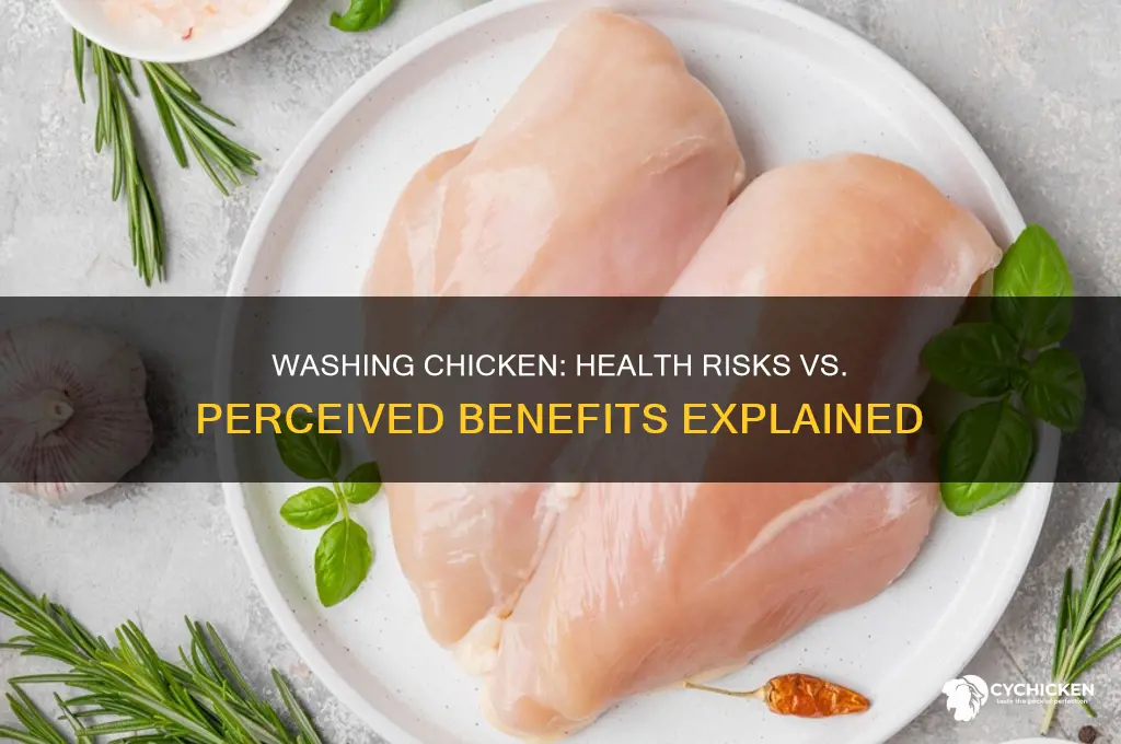 is there any benefit to washing chicken