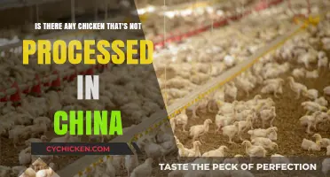 Chicken Processing: China-Free Zones Exist