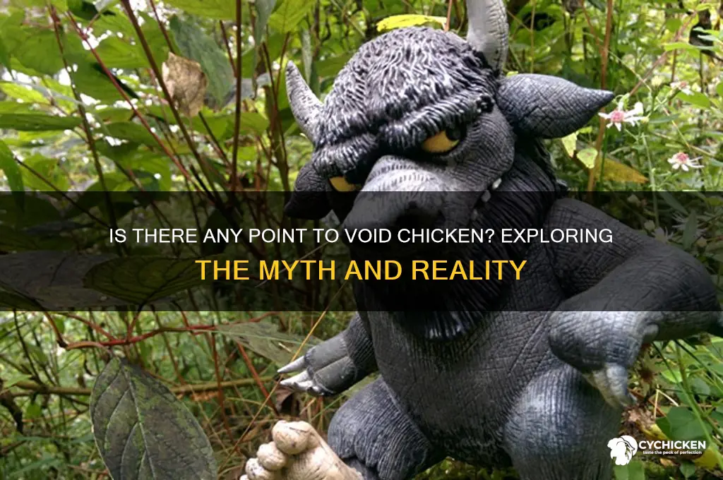 is there any point to void chicken