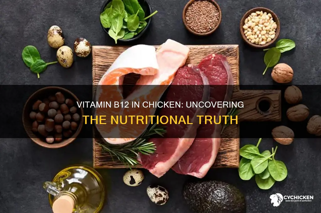 is there any vitamin b12 in chicken