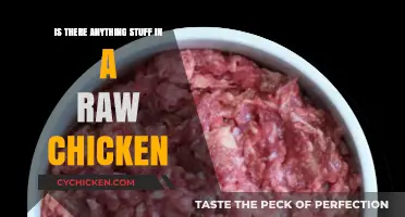 Raw Chicken Concerns: Uncovering the Truth About Its Contents