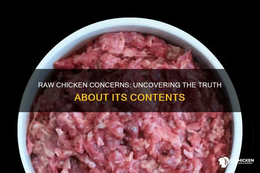 is there anything stuff in a raw chicken
