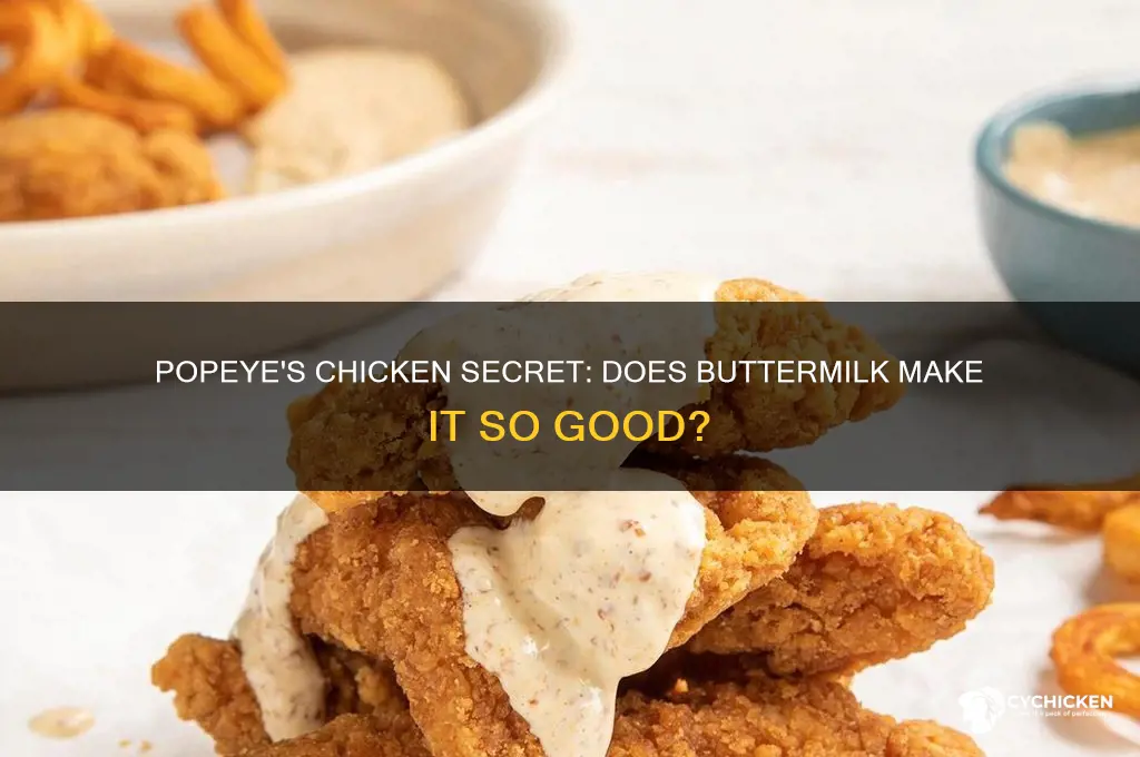 is there buttermilk in popeye