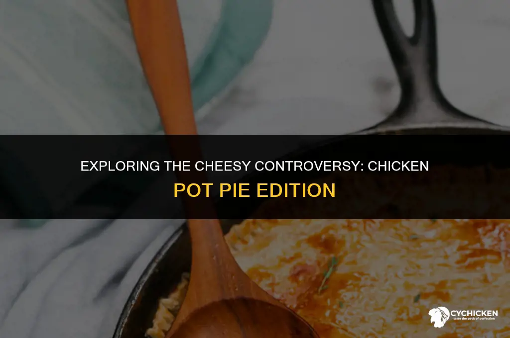 is there cheese in chicken pot pie