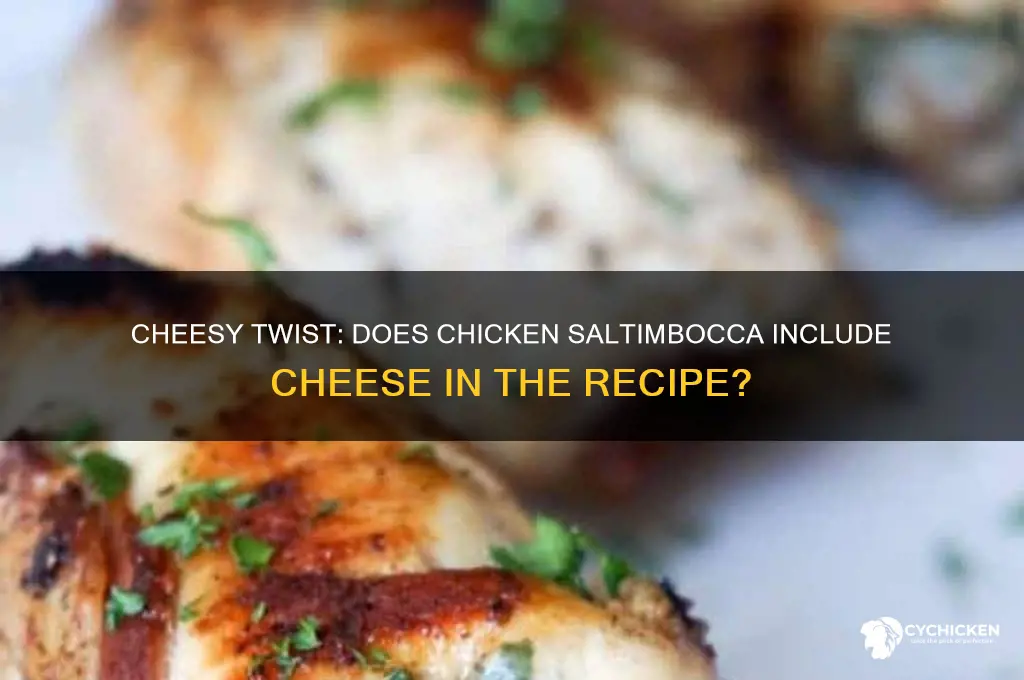 is there cheese with chicken saltimbocca recipe