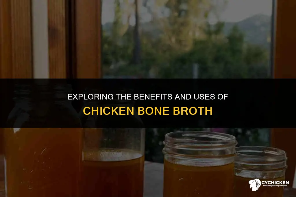 is there chicken bone broth