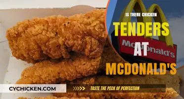 Do McDonald's Serve Chicken Tenders? A Menu Mystery Explored