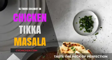 Coconut in Chicken Tikka Masala: Fact or Fiction?