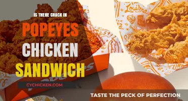 Popeyes Chicken Sandwich: Unraveling the Crack Myth and Truth