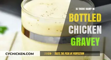 Bottled Chicken Gravy: Dairy Content Explained for Dietary Needs