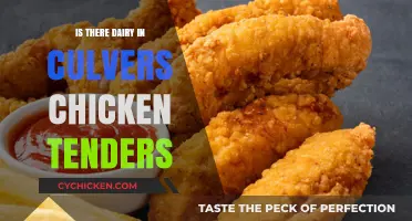 Culvers Chicken Tenders: Dairy-Free or Hidden Ingredients?