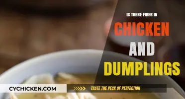 Chicken and Dumplings: Uncovering the Truth About Fiber Content