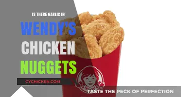 Wendy's Chicken Nuggets: Garlic Mystery Unveiled in Every Bite