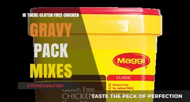Gluten-Free Chicken Gravy Pack Mixes: Are They Available?