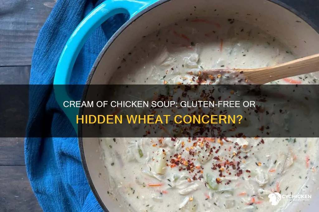 is there gluten in cream of chicken