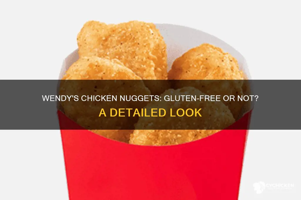 is there gluten in wendy