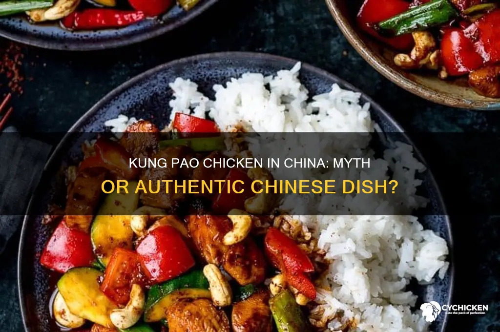 is there kung pao chicken in china