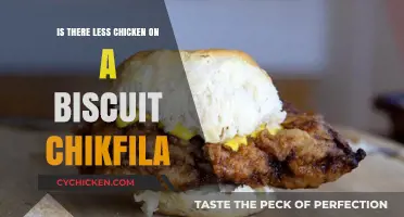 Is There Less Chicken on a Chick-fil-A Biscuit? The Truth