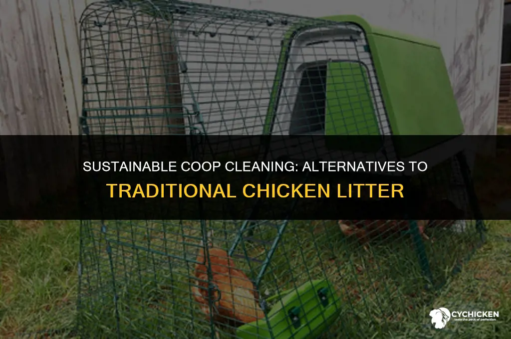 is there litter for a chicken coop