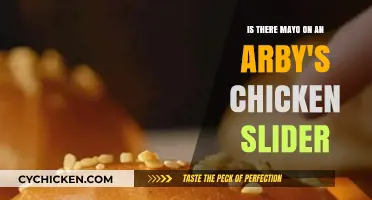 Arby's Chicken Slider: Mayo or No Mayo?
