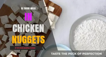 Chicken Nuggets and Milk: Unraveling the Ingredients Mystery