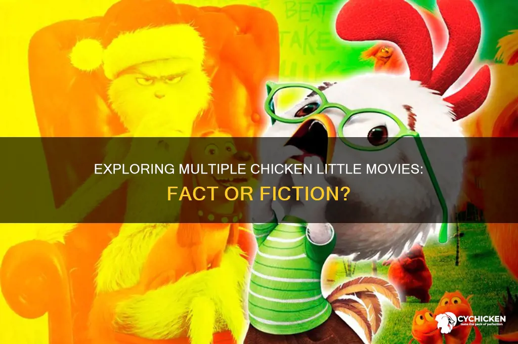 is there more than one chicken little movie