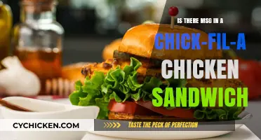 Chick-fil-A's Chicken Sandwich: Does It Contain MSG?